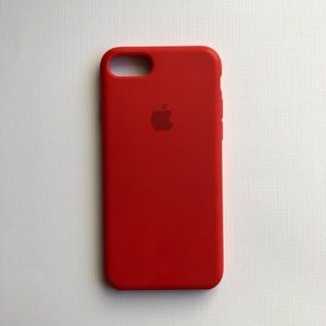 iPhone 7 / 8 Apple Silicon Case (PRODUCT) Red